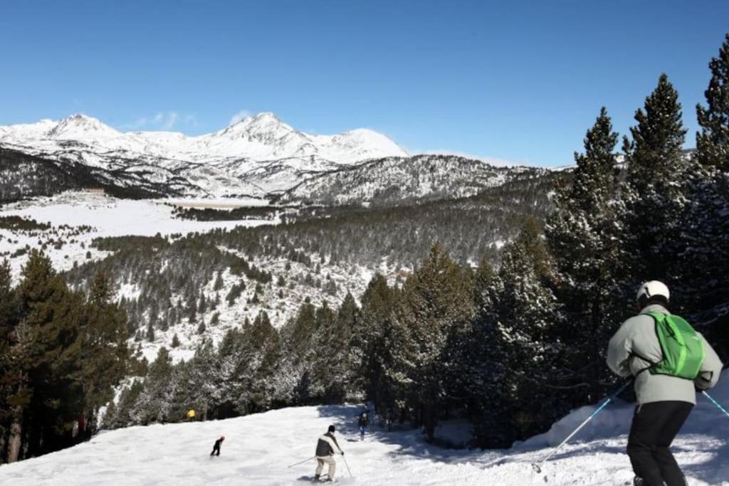 T2 Pour 4 Pers Style Chalet Pied Des Pistes Bolquere Pyrenees 2000 Esterno foto