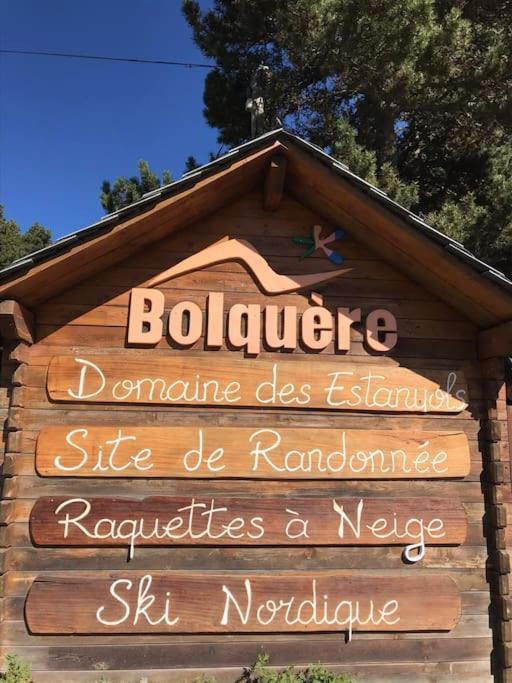 T2 Pour 4 Pers Style Chalet Pied Des Pistes Bolquere Pyrenees 2000 Esterno foto