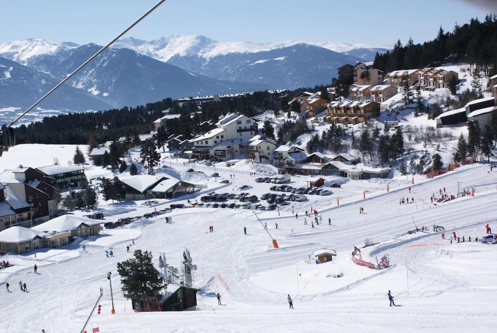 T2 Pour 4 Pers Style Chalet Pied Des Pistes Bolquere Pyrenees 2000 Esterno foto